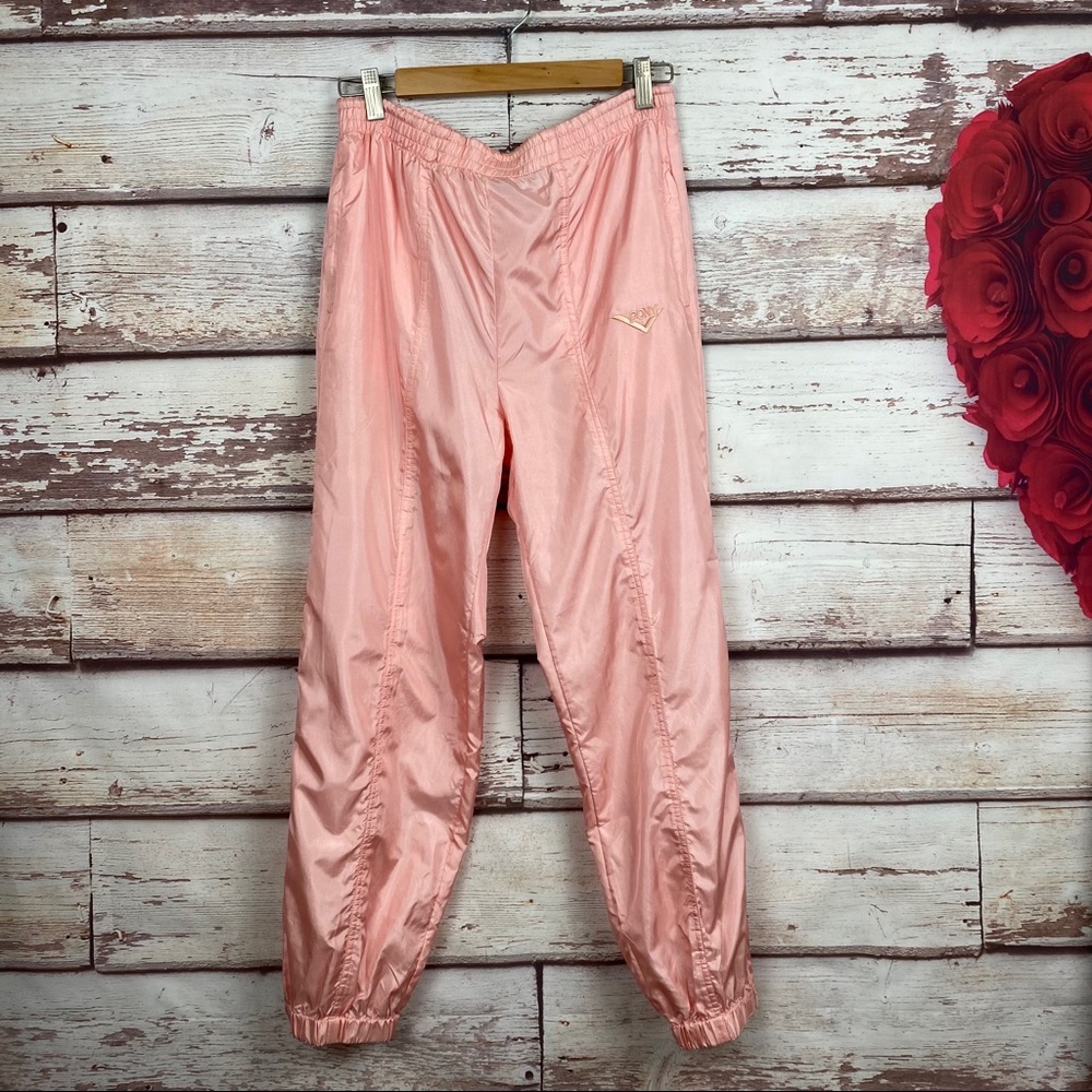 Pony vintage nylon pink jogger vintage track pants